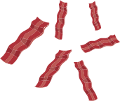 bacon fake meat